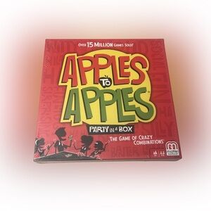 Mattel Apples to Apples Party Game - Red and Yellow